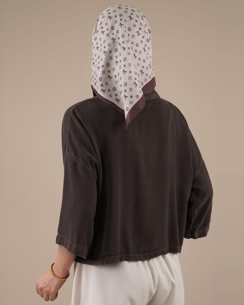 شومیز باکسی سیلک کد 5672