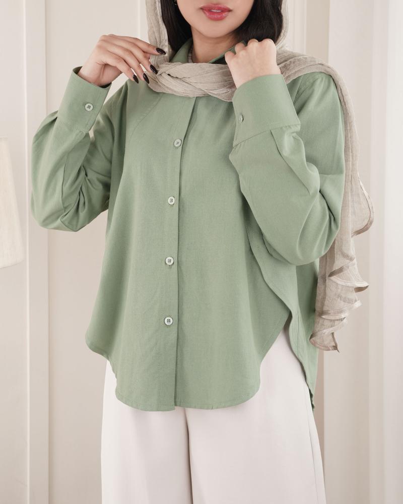 شومیز لینن گیلدا کد 27415