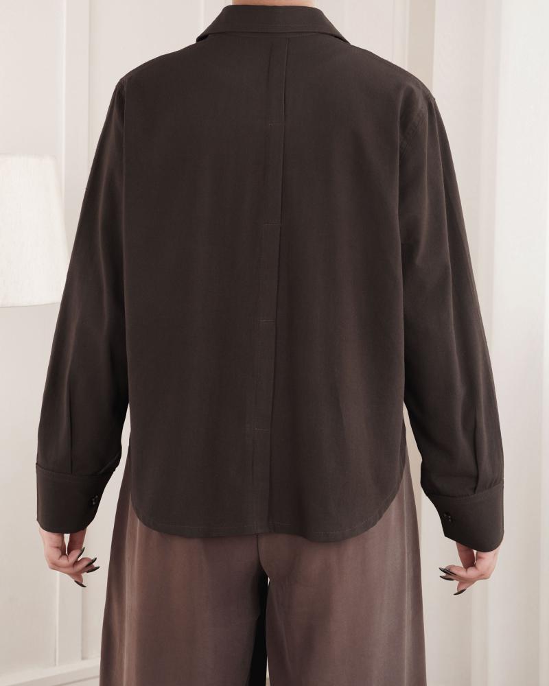 شومیز لینن گیلدا کد 27415