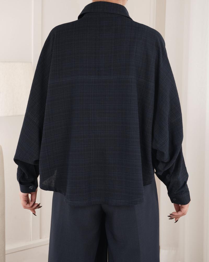 شومیز کیمونو ماهک کد 27423