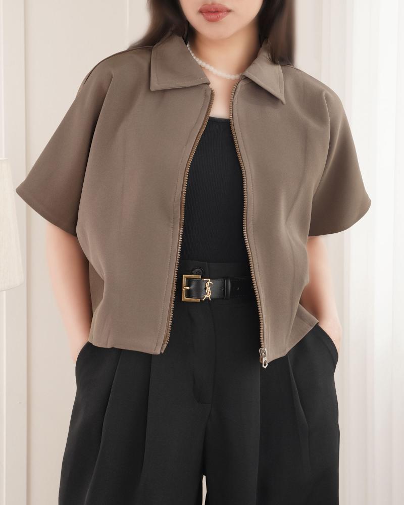 وست زیپ دار نازان کد 27437