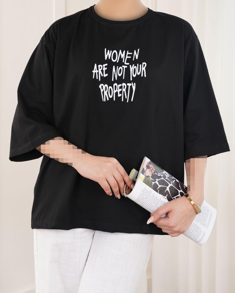 تیشرت مشکی women کد 29414