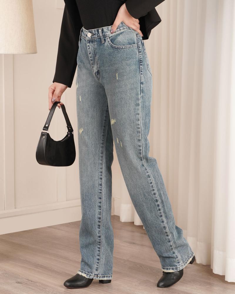 شلوار جین واید ساره کد 1114