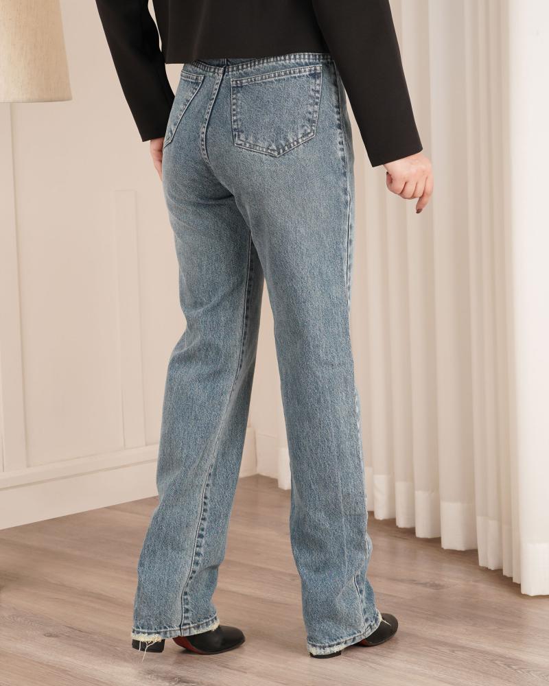 شلوار جین واید ساره کد 1114