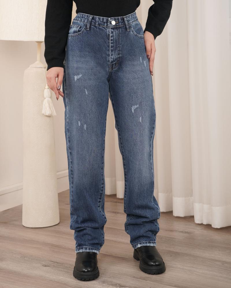 شلوار جین واید آلما کد 1113