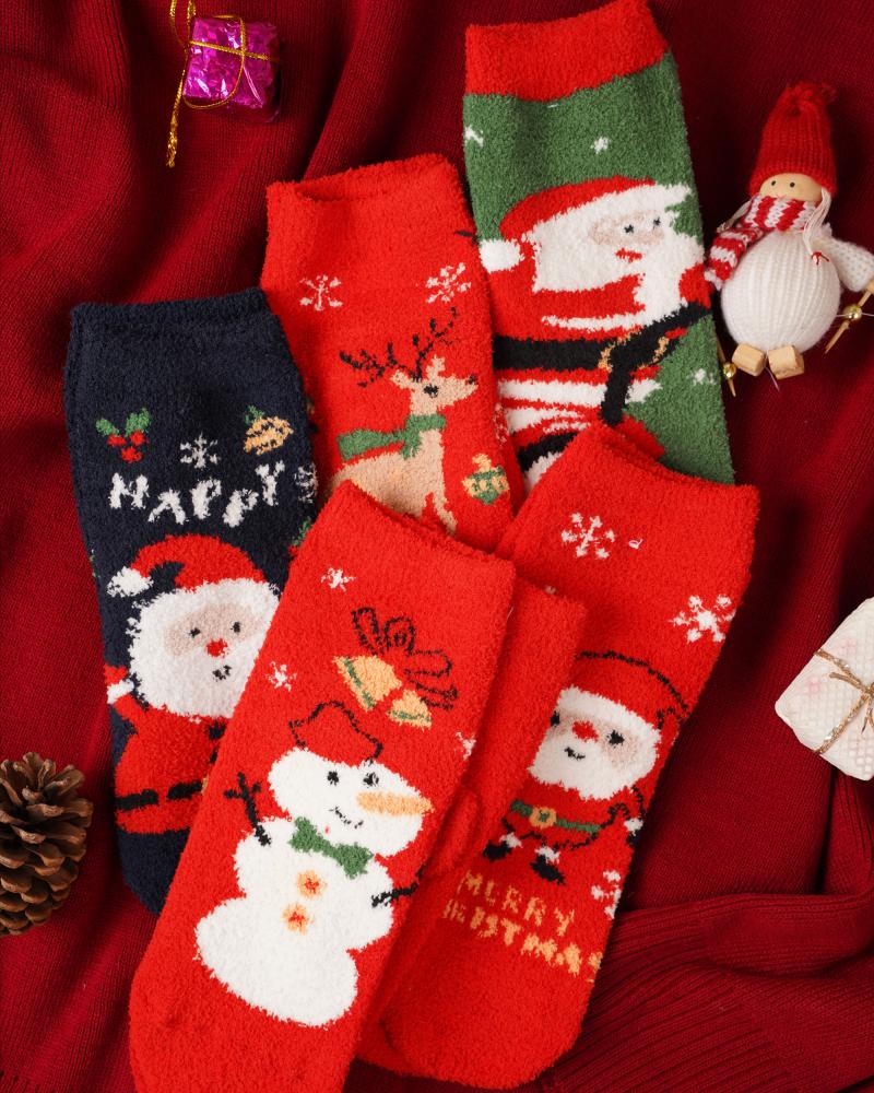 جوراب میکس آدم برفی کد 26453