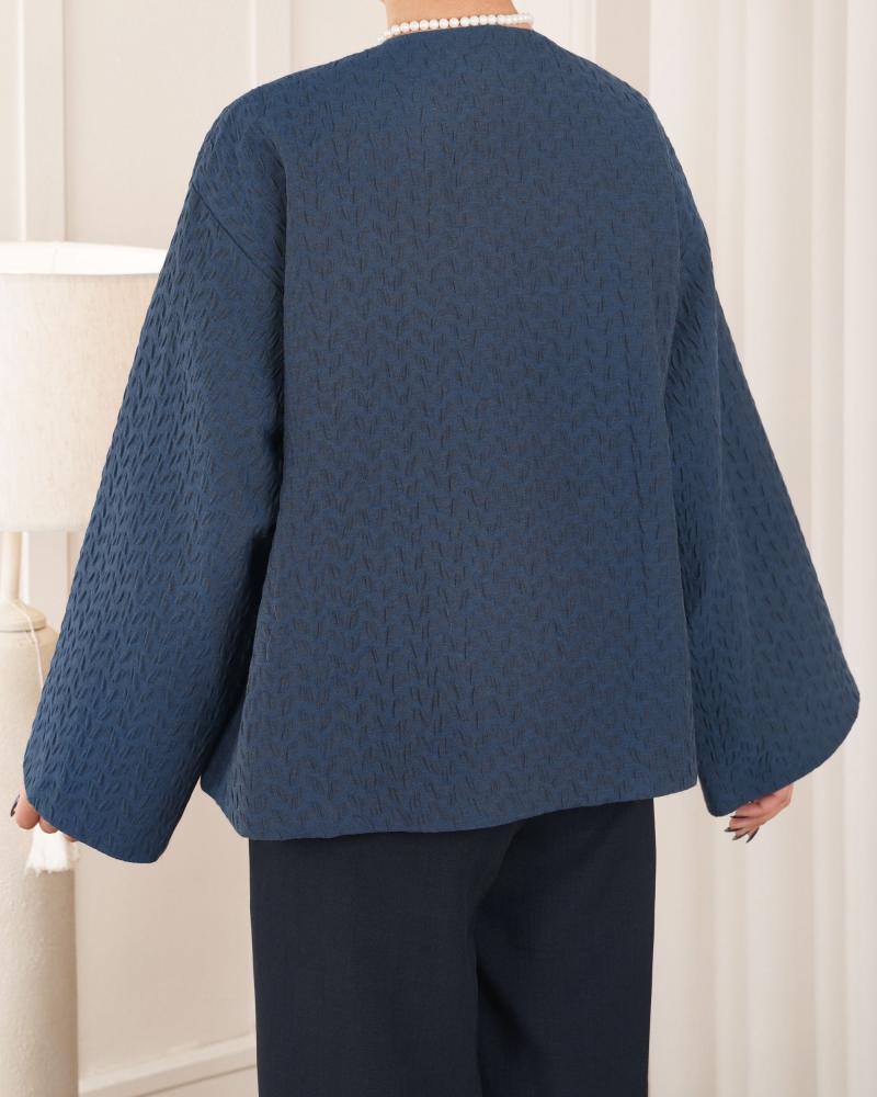 کت ژاکارد شیلان کد 5681