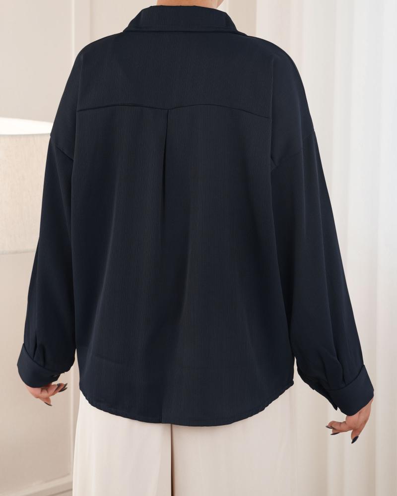 شومیز کرپ نارین کد 27478