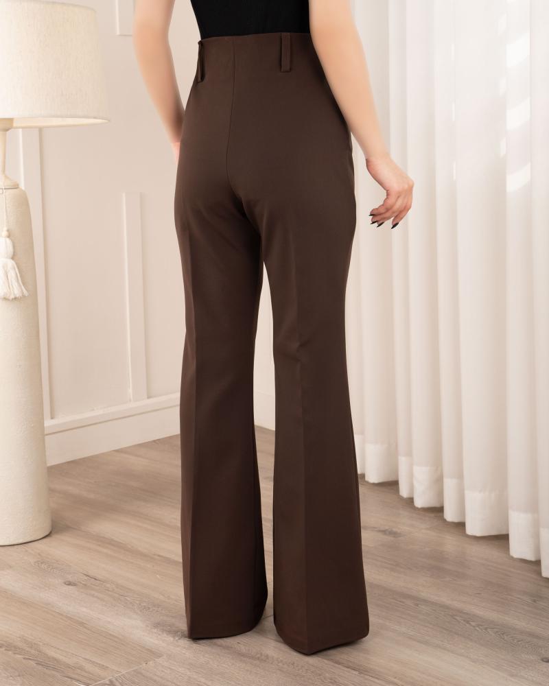 شلوار مازراتی بوت کات لنا ( قد 108 ) کد 27490