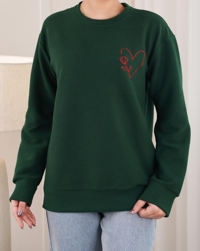 بلوز سلانیک قلب کد 26526