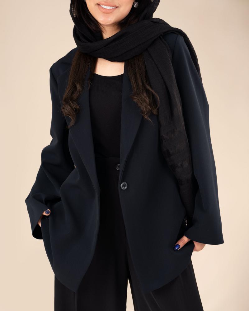 کت بیسیک سرمه ای کد 27503