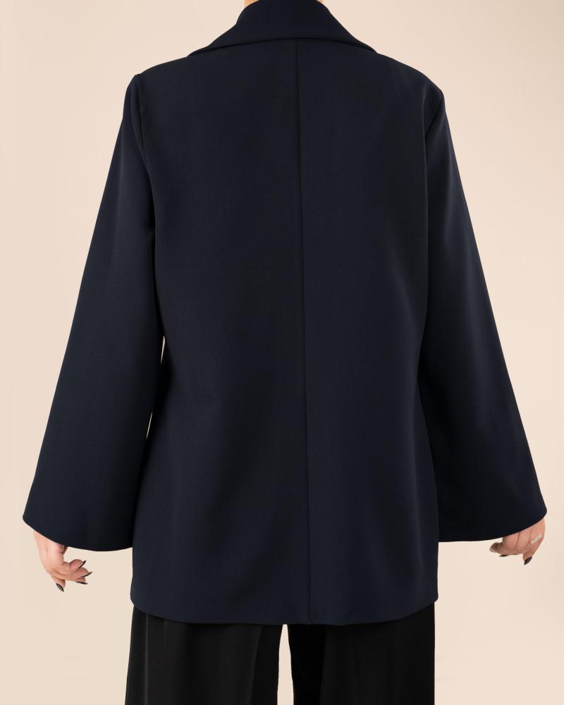 کت بیسیک سرمه ای کد 27503