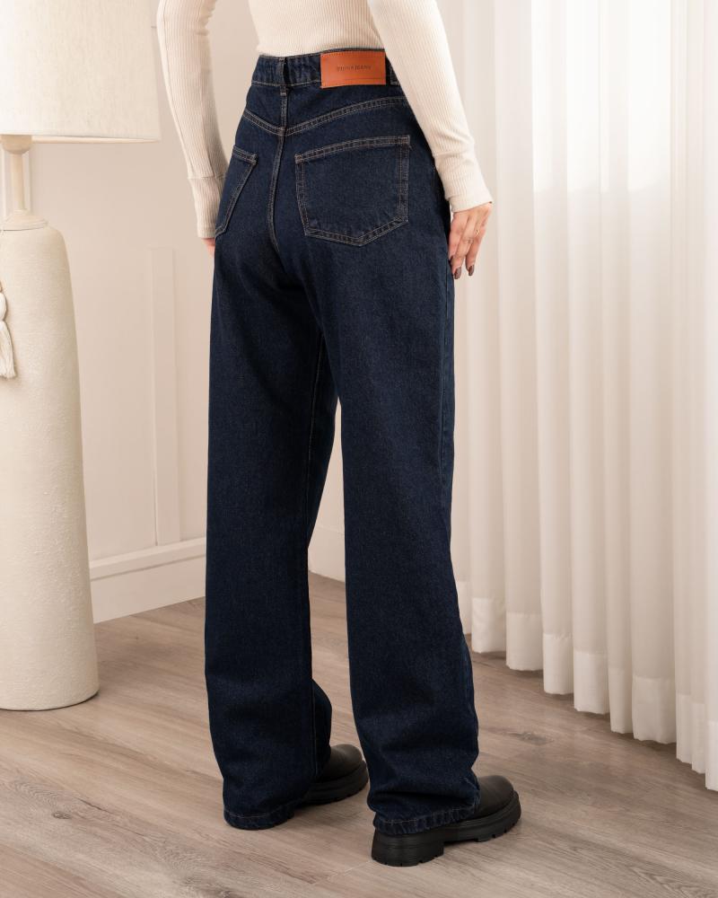 شلوار جین نیم بگ مهسا کد 12661