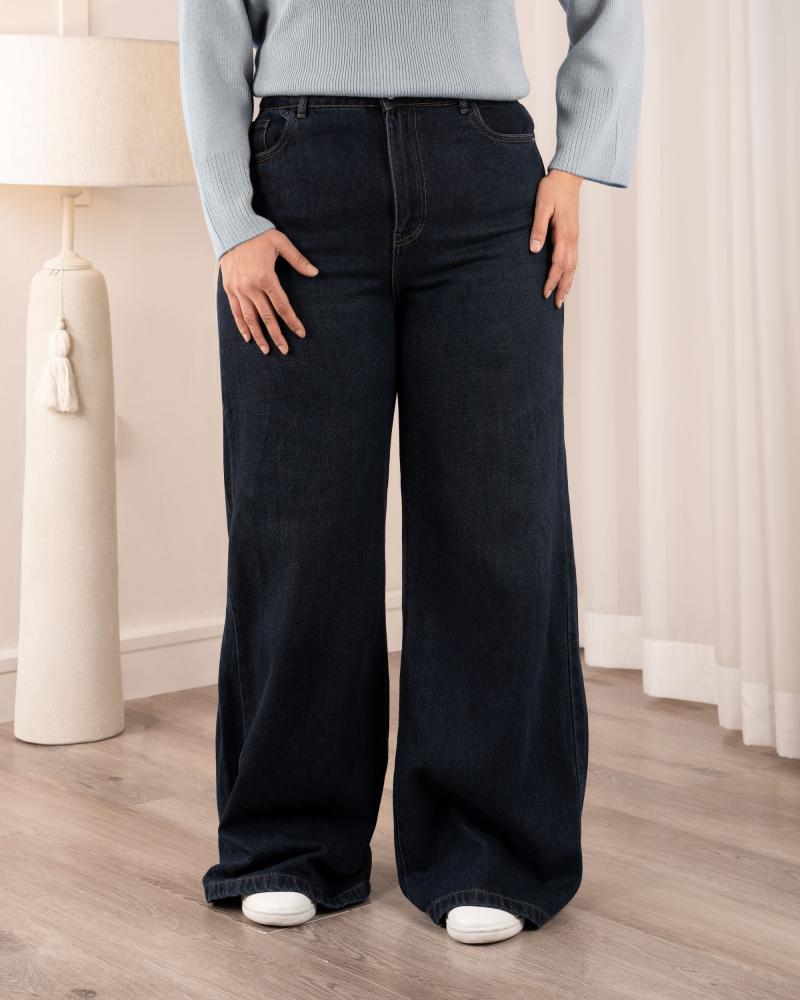 شلوار جین بگ سایز بزرگ کد 12965