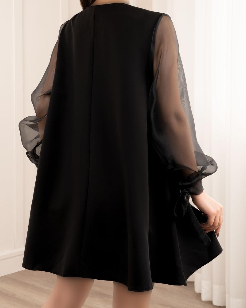 پیراهن مجلسی مشکی کد 26565