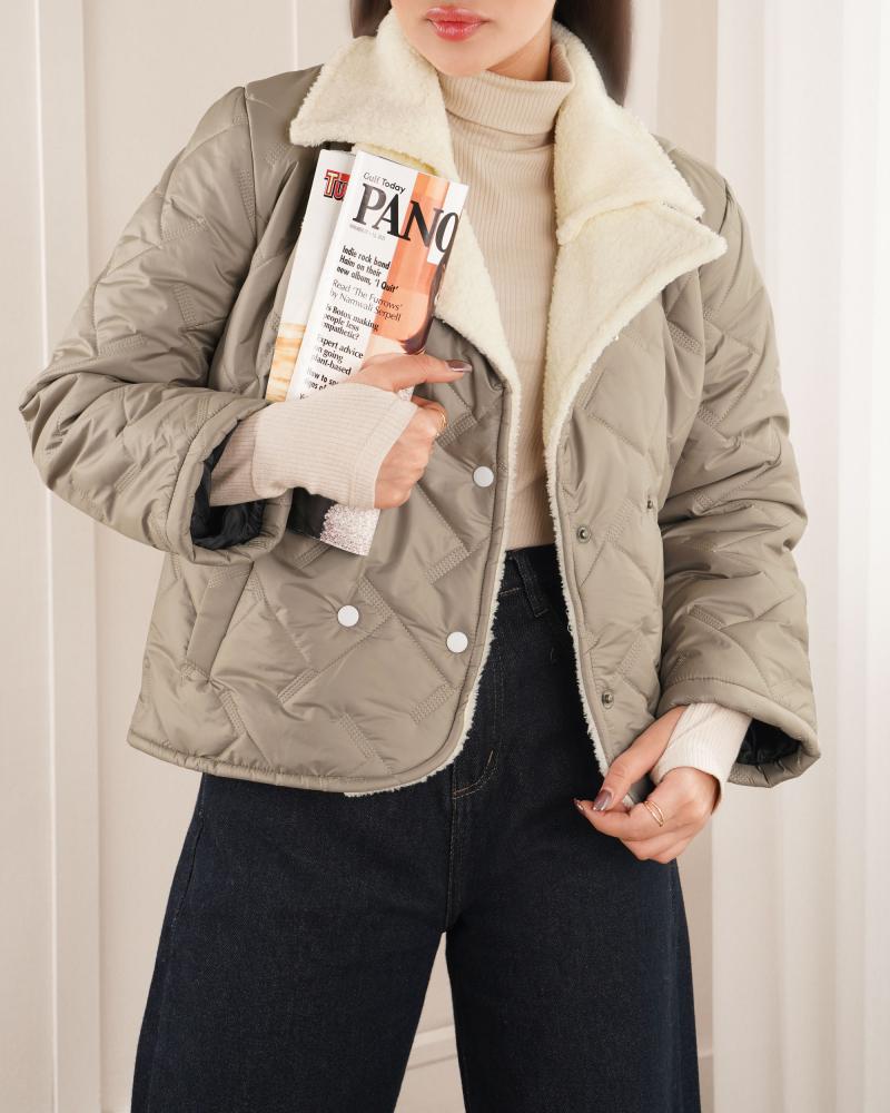 کاپشن آستر دار نیکو کد 26560