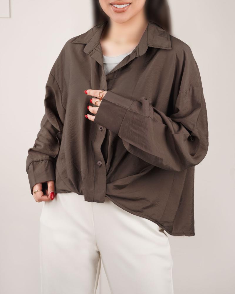 شومیز گره ای پری کژال کد 1417