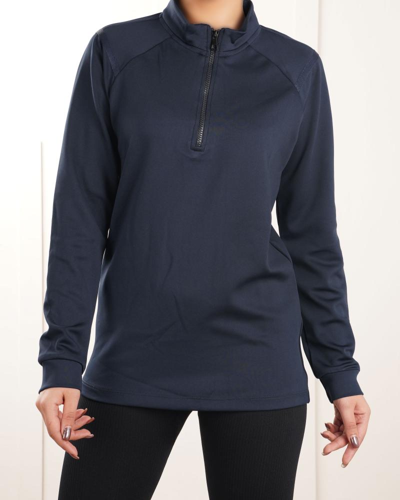 بلوز نیم زیپ اسپرت کد 26594