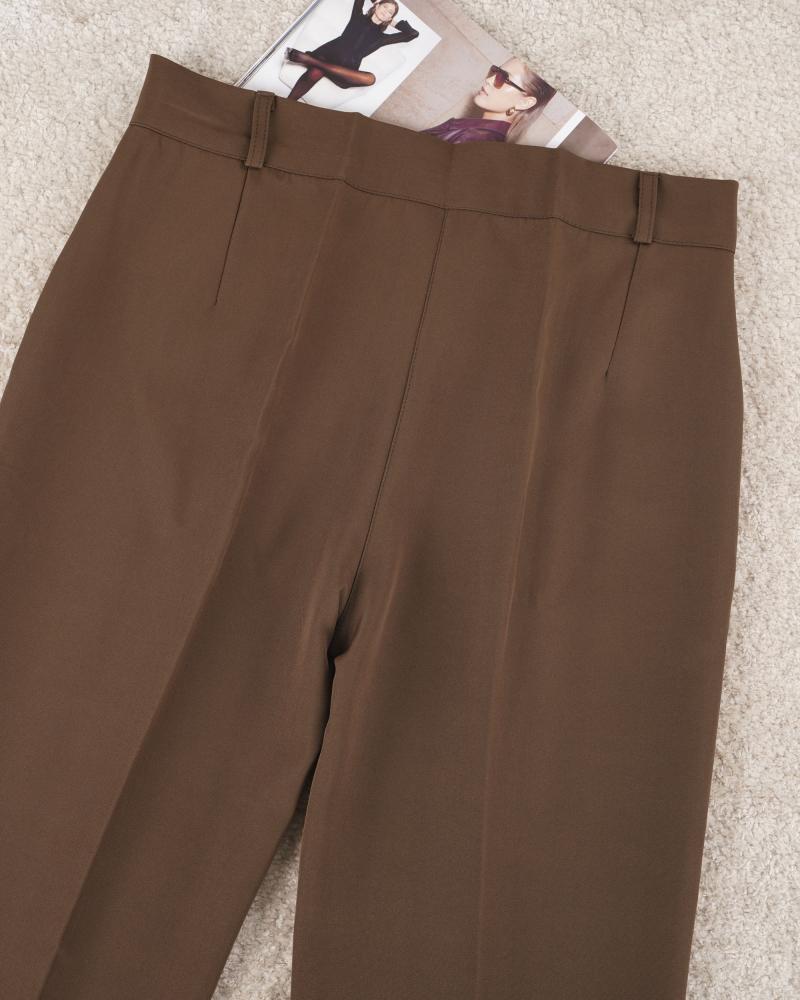 شلوار دمپا قهوه ای ( قد 105 ) کد 27587