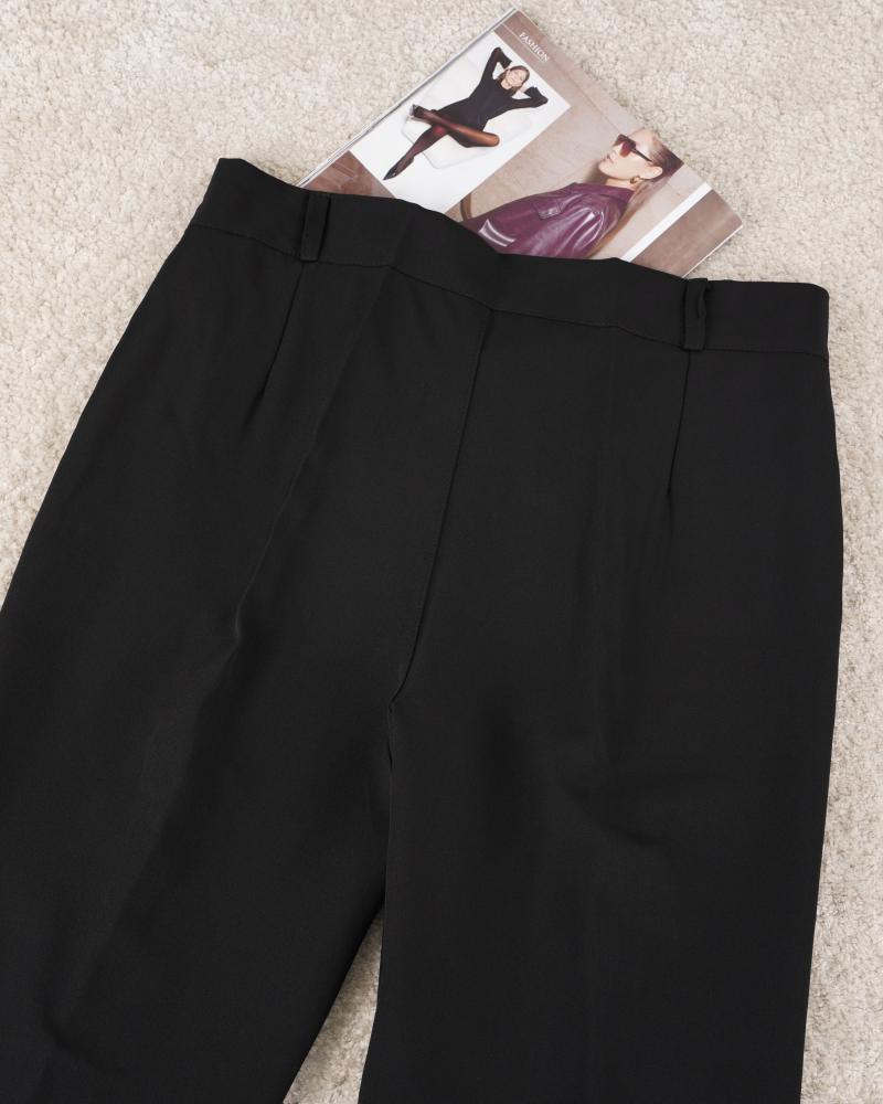 شلوار دمپا مازراتی مشکی ( قد 103 ) کد 27582