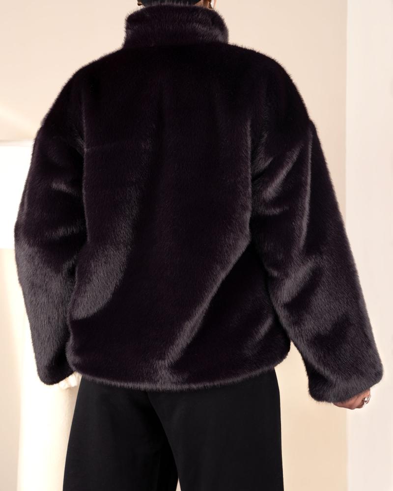 پالتو ساده خز کد 26577