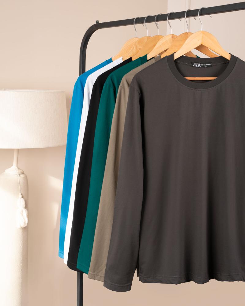 بلوز آستین بلند مردونه کد 26613