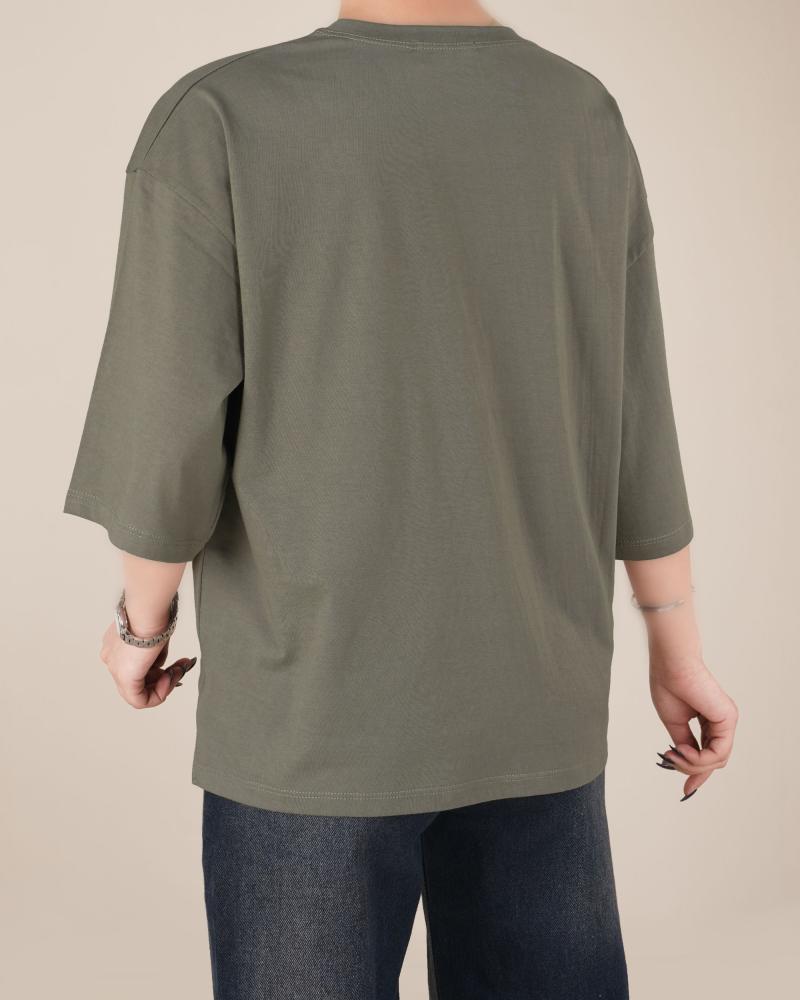 تیشرت باکسی پاپیون کد 27598