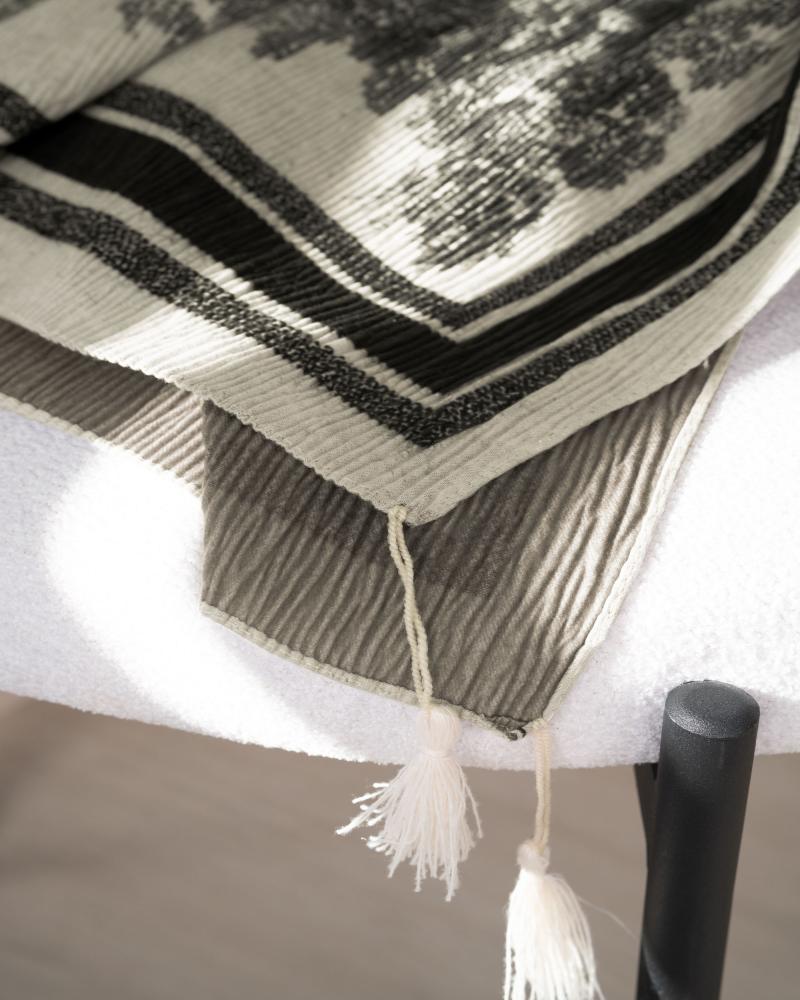 شال طرحدار برشکا کد 27640