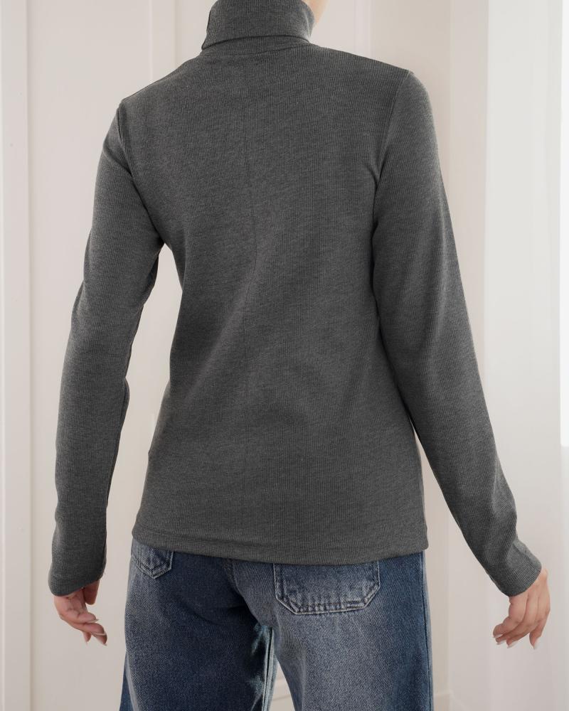 بلوز یقه اسکی کبریتی کد 26628