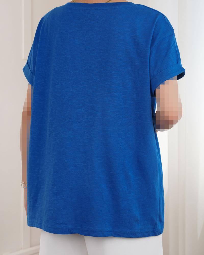 تیشرت ساده حسنا کد 29700