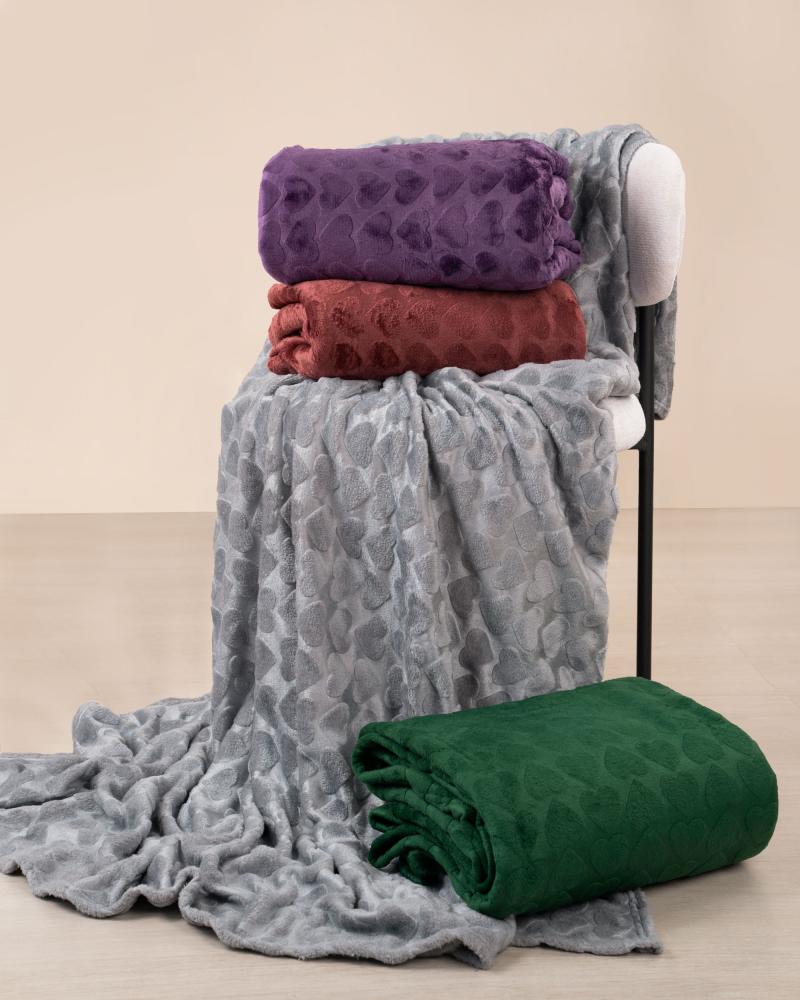 پتو مسافرتی طرح قلب کد 27605