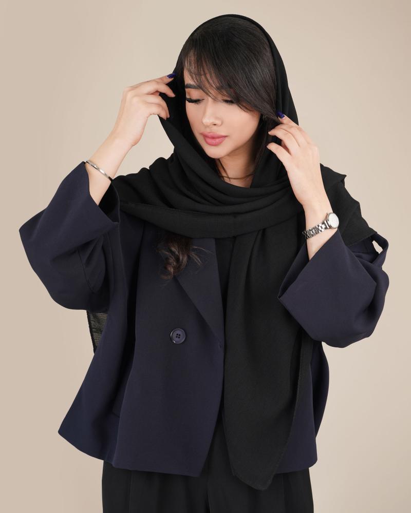 روسری مشکی کراش کد 27609