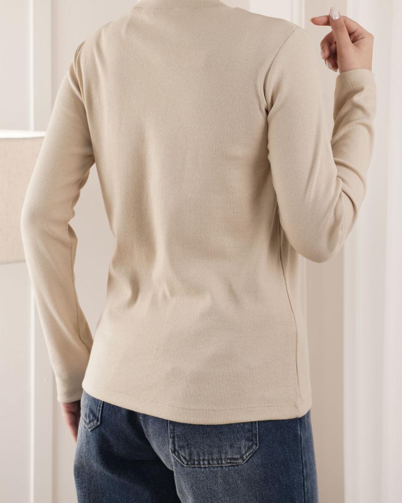 بلوز کبریتی ساده کد 26657