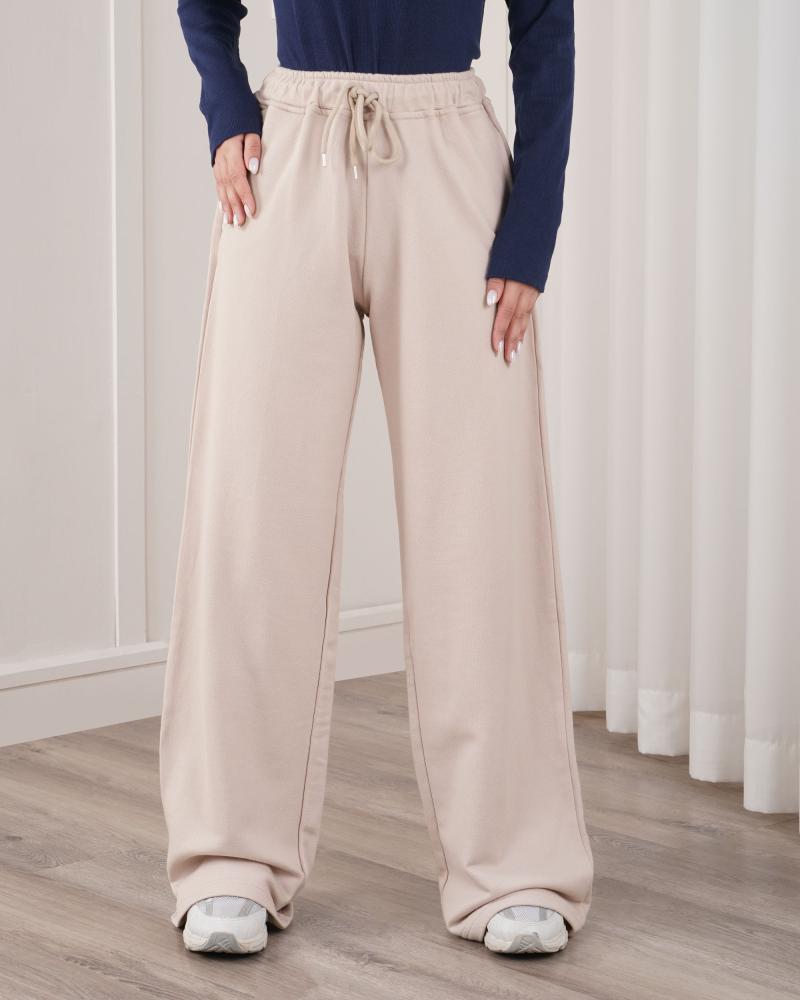 شلوار بیسکوییتی صورتی کد 26686