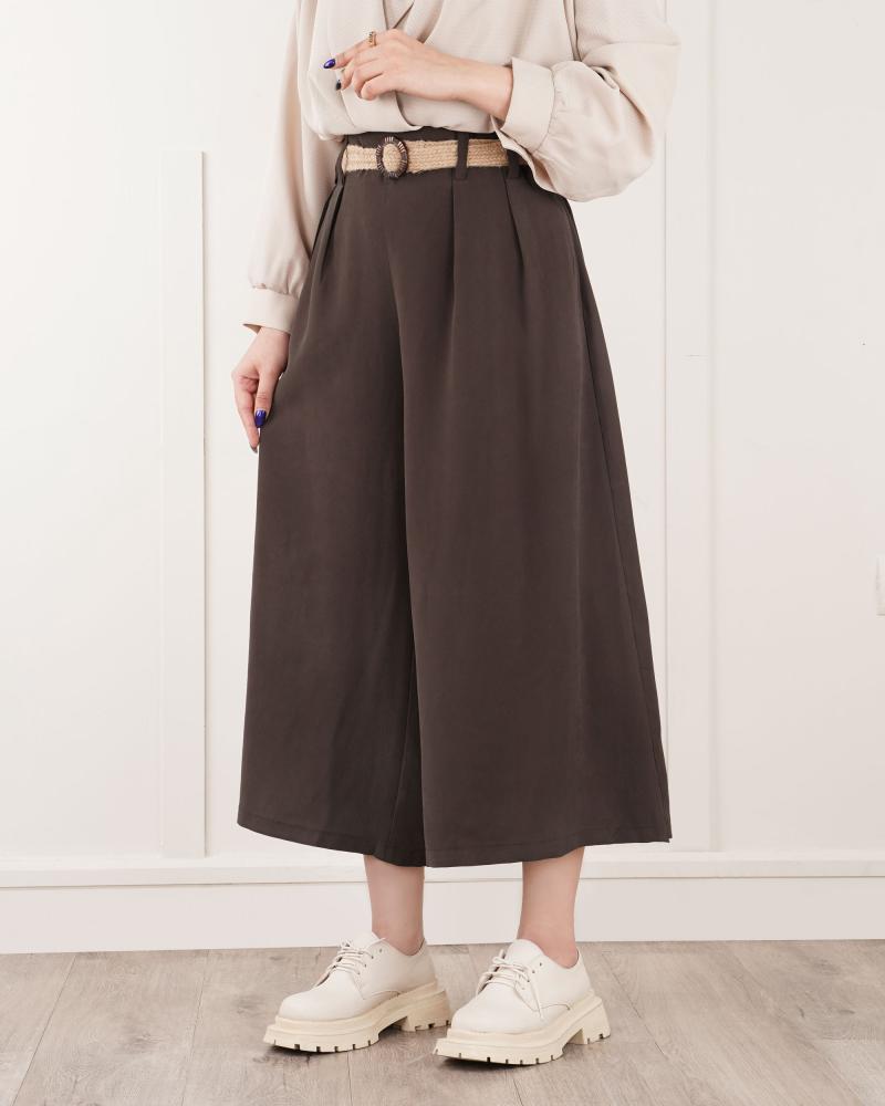 دامن شلواری لیوسل کد 27638