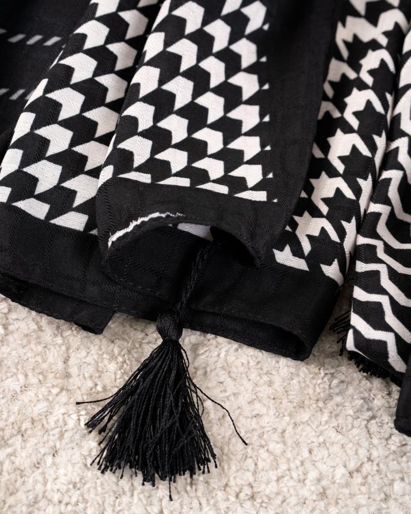 شال نخ پیچازی کد 27649