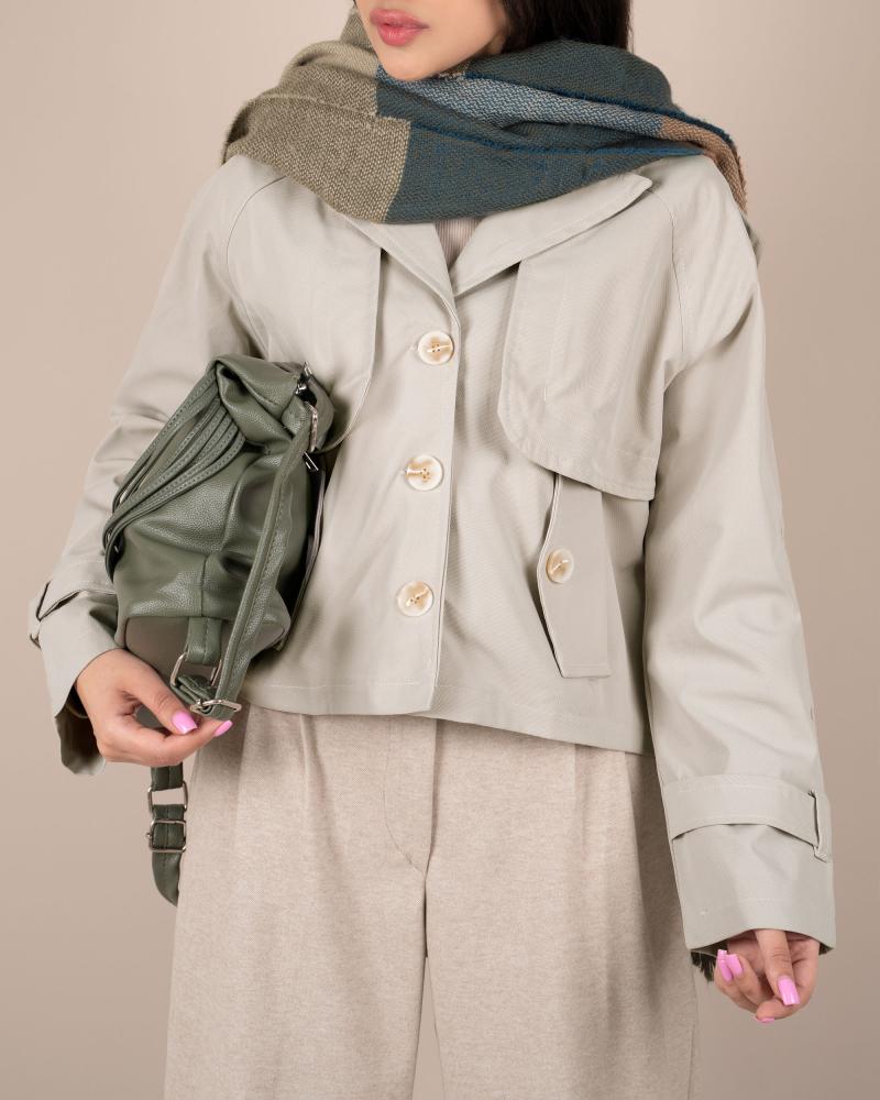 ترنچ کت لیدا کد 25016