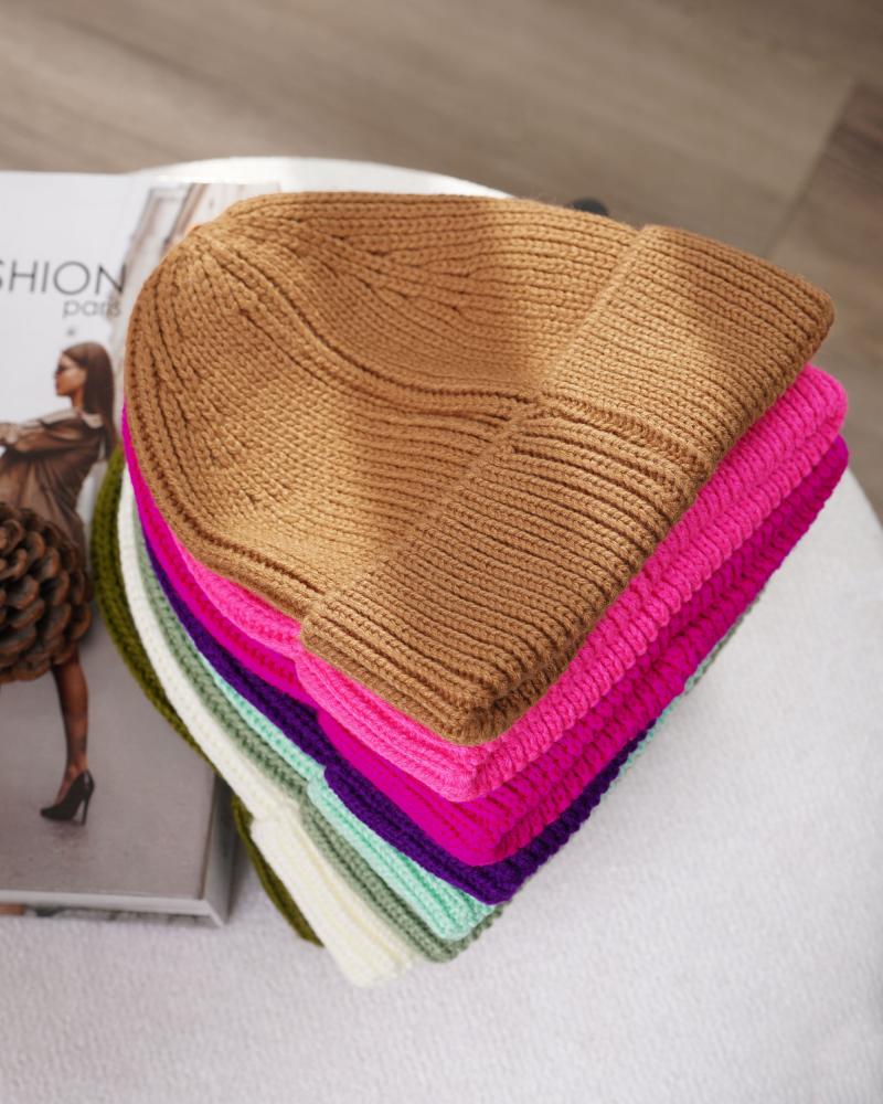 کلاه بافت نیلای کد 25881