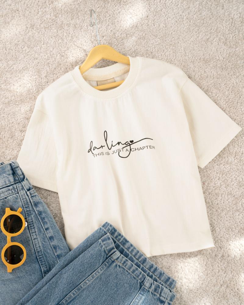 تیشرت اسپرت شیری ( کودک ) کد 27644