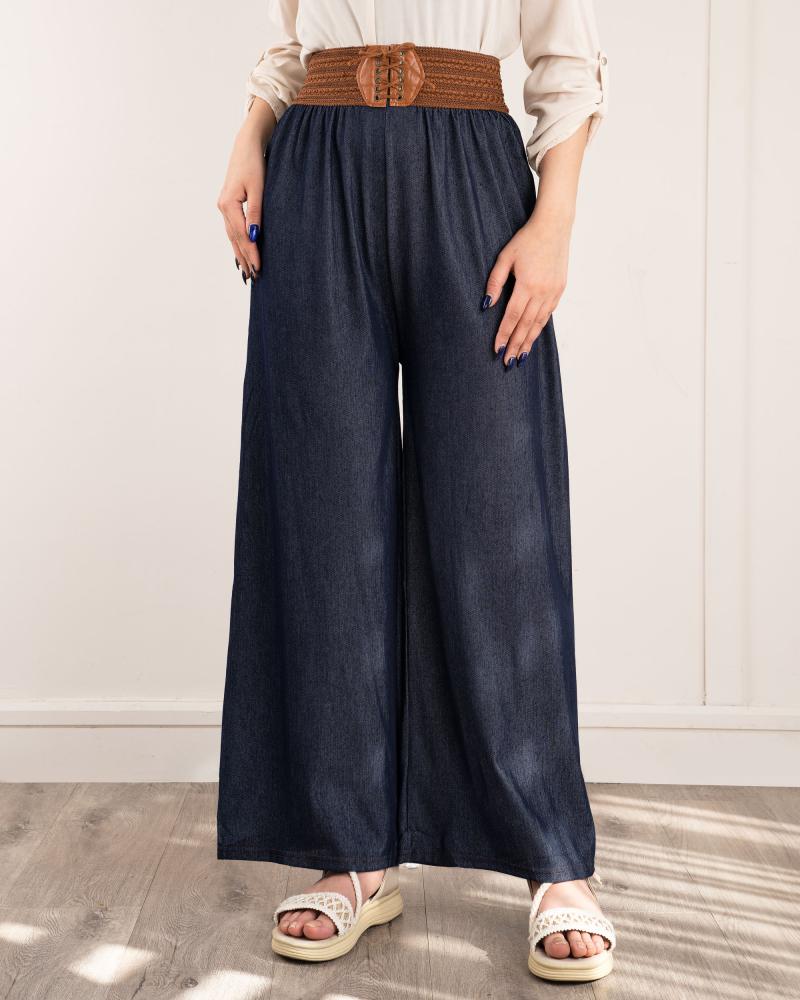 شلوار بگ بنیتا ( قد 95 ) کد 27652