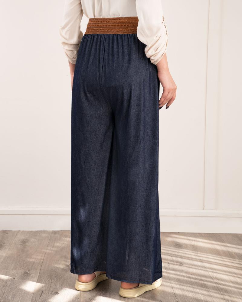 شلوار بگ بنیتا ( قد 95 ) کد 27652