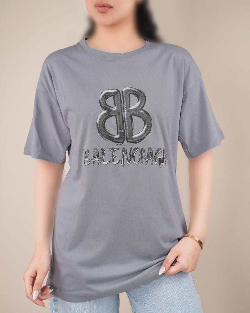 تیشرت رنگی  balenciaga کد 28679