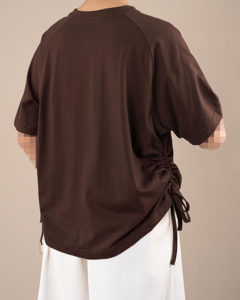 تیشرت ساده بغل گت کد 29773