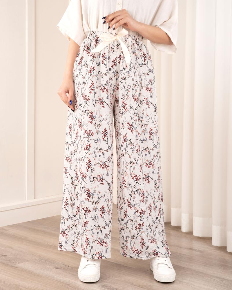 شلوار راحتی گلریز کد 27673