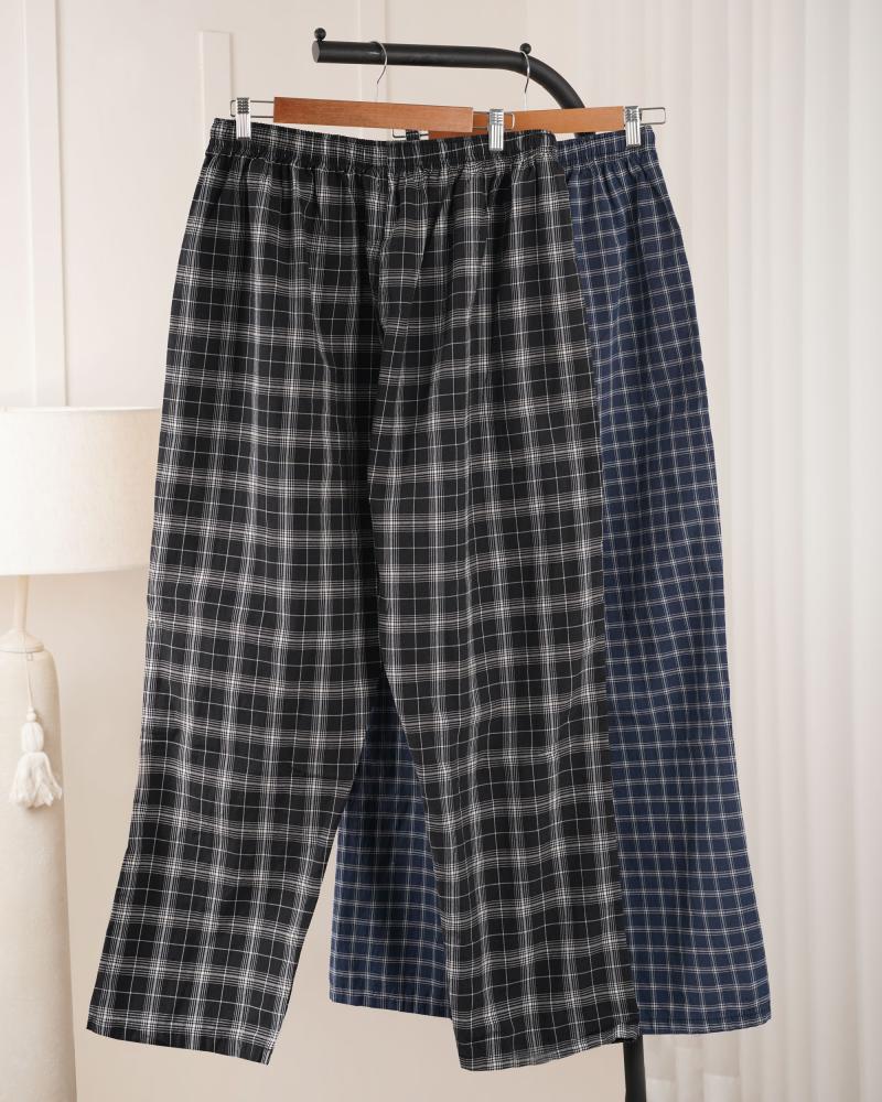 شلوار چهارخونه مردونه کد 26719