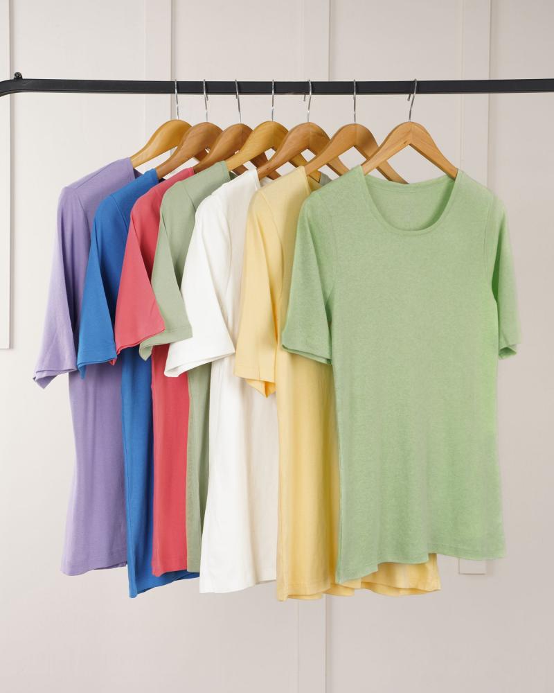 تیشرت رنگی بیسیک  ( 4 سایز ) کد 27699