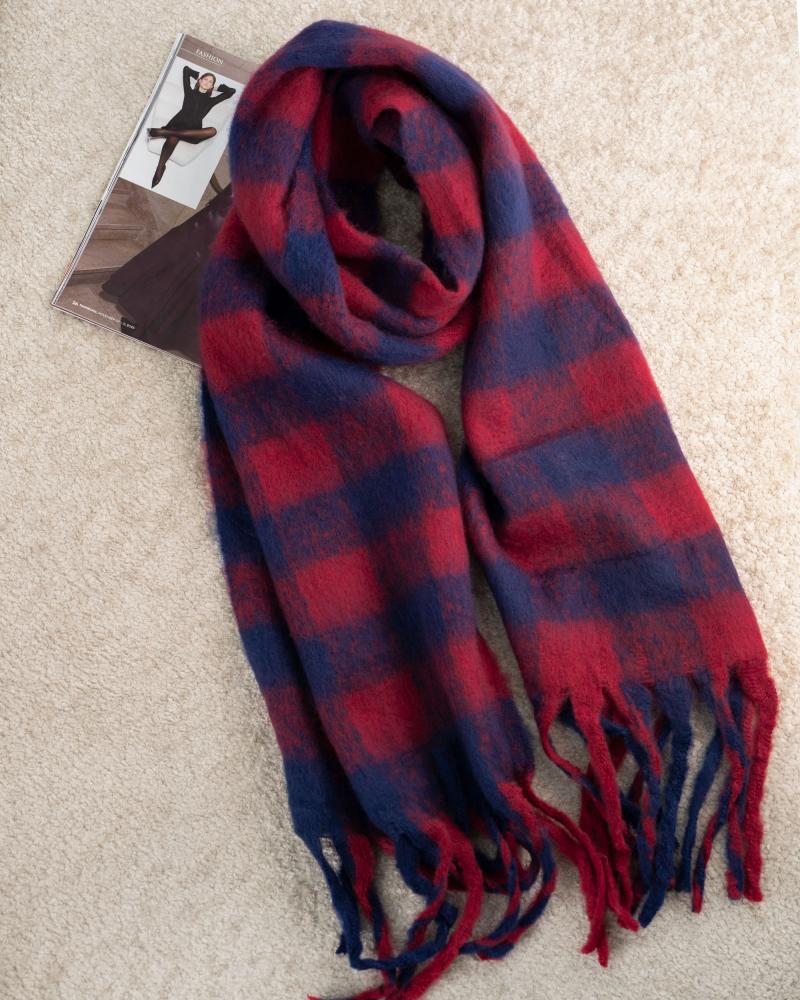 بیگ اسکارف زرشکی کد 26733