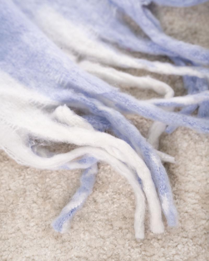 بیگ اسکارف موهر آبی کد 26734