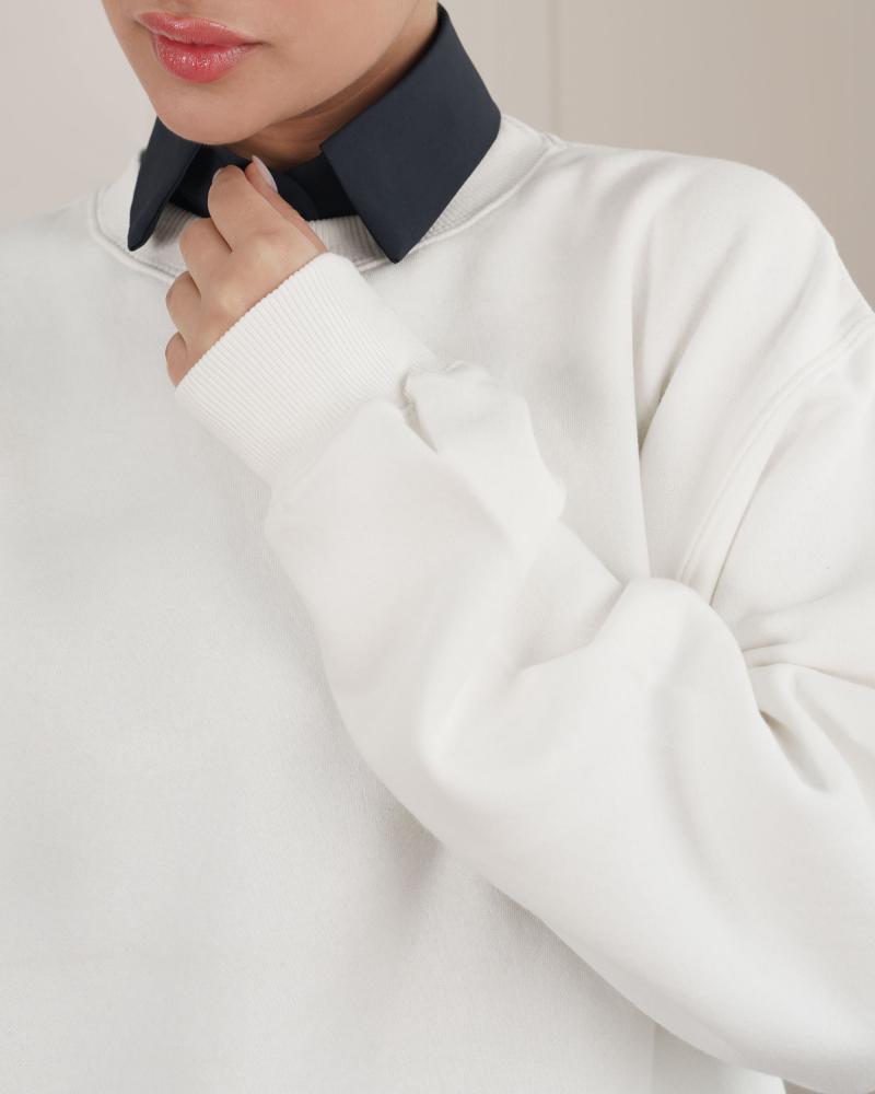 یقه فیک سرمه ای کد 26728