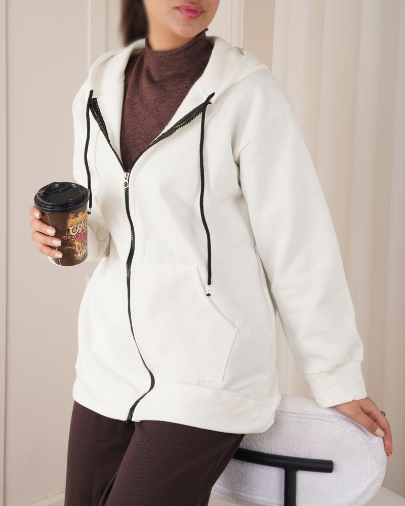 سویشرت دورس سفید کد 25915